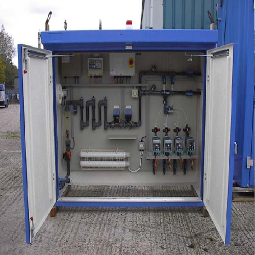 Figure 5 Cooling tower chemical dosing system.