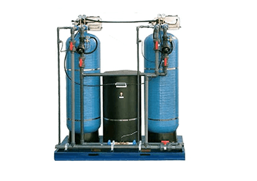 Figure 5 Twin-bed deionization tanks.