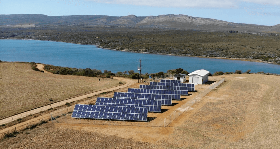 Figure 3. Lake Water Solar Desalination Equipment