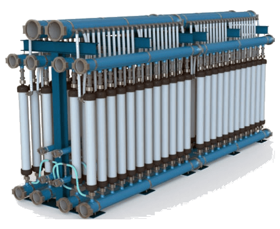 Figure 8 Industrial ultrafiltration system.