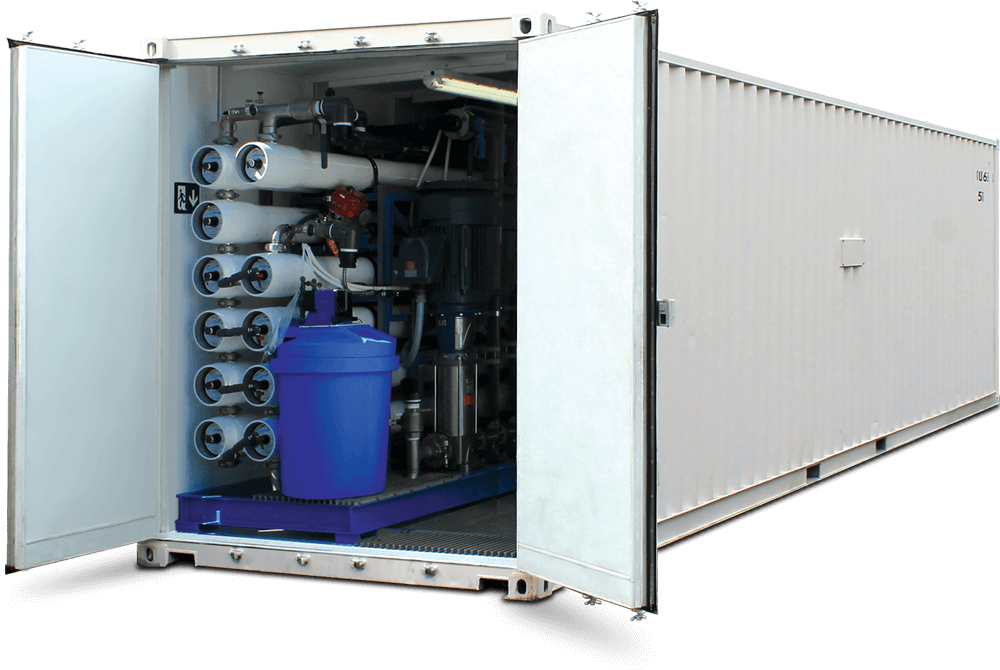 Figure 4 Large reverse osmosis container.