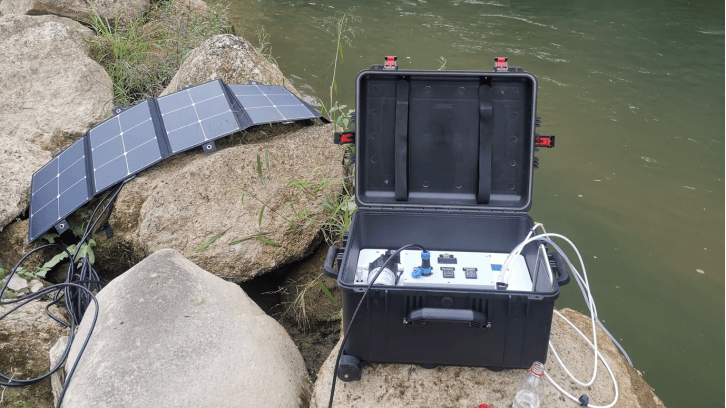 Mobile Solar-Powered Distillation System Workflow