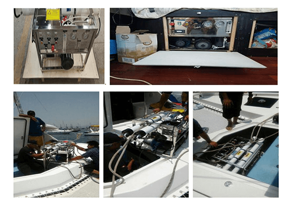 desalination system for boats Application