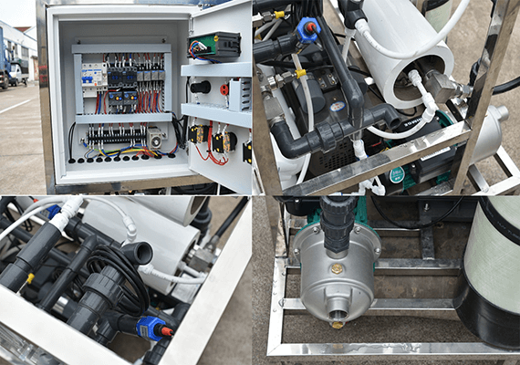 portable desalination system details