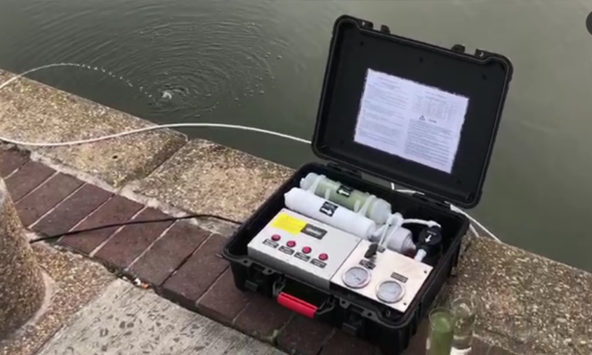 portable suitcase water purifier