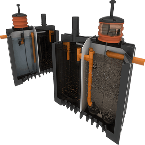 Figure 6 Home wastewater treatment plant.