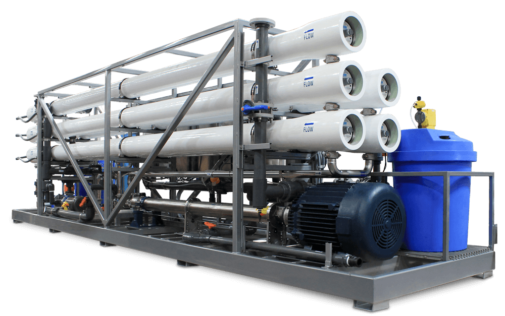 Figure 5 Skid-mounted seawater reverse osmosis systems.
