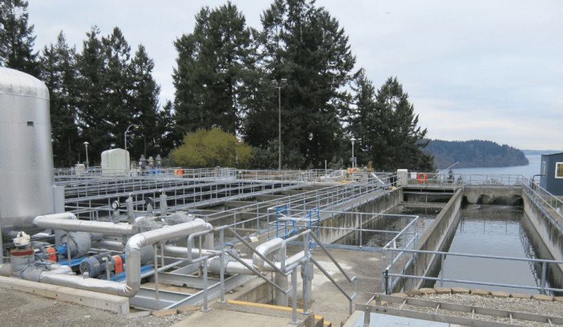 Onsite wastewater treatment system.